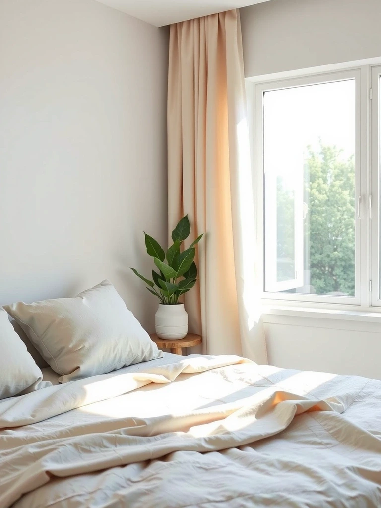 Ranné slnko v spálni